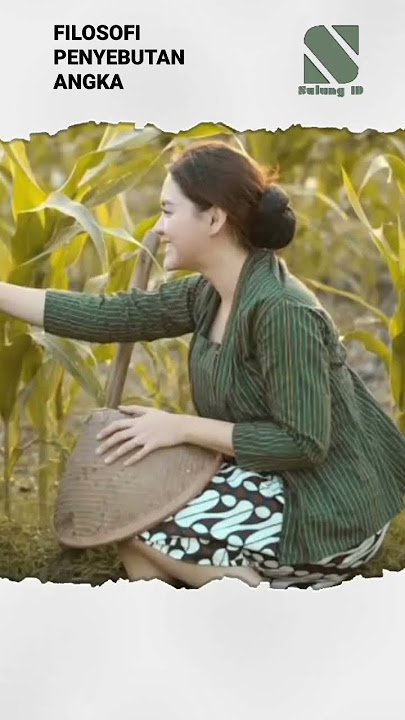 Filosofi penyebutan angka dalam bahasa jawa #faktaunik #shorts #sejarah