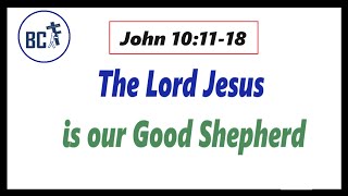 Part - 2 || The Lord Jesus is our Shepherd || Eternal life || Never perish ||  06 Feb. 2024 || BCF