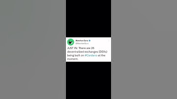 Cardano ADA network is growing well #cardano #ada #dex #crypto #altcoin #development #growth #future