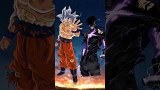 Goku 🆚 Sung jin woo #goku #jinwoo