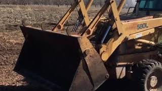 Mixing Compost Pile