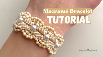 Macrame Bracelet with Beads Tutorial – Step-by-Step DIY Guide