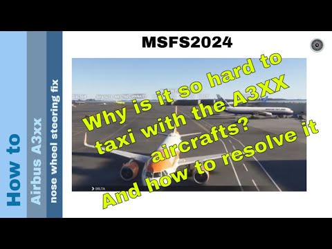 🛠️ How to Fix Nose Wheel Steering in Airbux A3xx | MSFS Inibuilds Tutorial ✈️