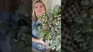 DIY Natural Green Wall Basket Tutorial 🌿 | Easy Year-Round Greenery Decor