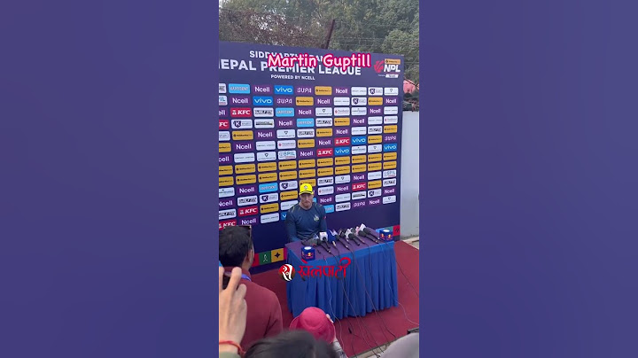 Kiwi legend Martin Guptill with Biratnagar Kings #NPL