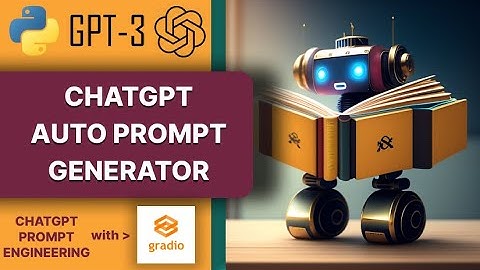 Chat Gpt automated prompt generation UI with Gradio. Python project: Gpt3 prompt generator