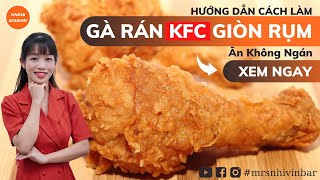 Hướng Dẫn Cách Làm Món Gà Rán KFC Giòn Rụm Tại Nhà | Vinbar