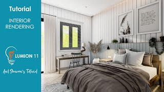 REALISTIC INTERIOR RENDERING TUTORIAL IN LUMION 11.5