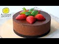 Шоколадный муссовый торт без желатина | БЕЗ ВЫПЕЧКИ | Chocolate Mousse Cake Without Gelatin