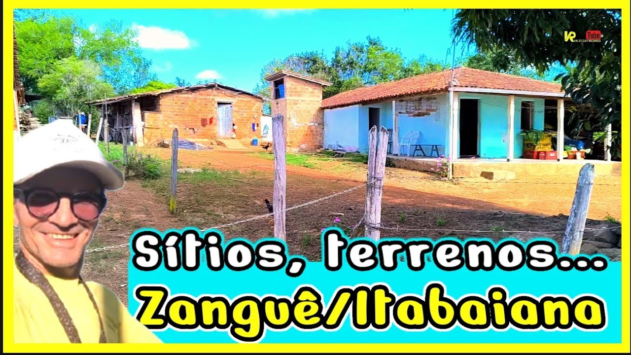 REGIÃO TOP POVOADO ZANGUÊ ITABAIANA SERGIPE MUITOS SÍTIOS TERRENOS CHÁCARAS FRUTEIRAS PLANTAÇÕES