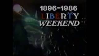 Liberty Weekend promo, 1986