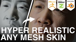 How to Create Ultra Realistic Skin in Blender - Full Humanify Video Tutorial