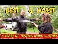 Best & Worst heated (& non-heated) work clothes from Milwaukee, dewalt, Makita, Carhart and Dickies