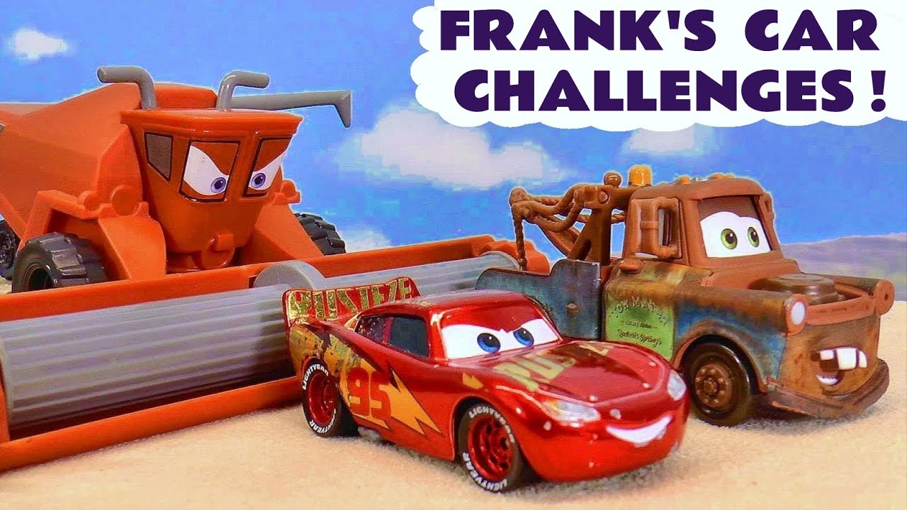 Toy Car Challenges with Frank McQueen and Mater