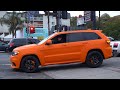 Offset's Orange TrackHawk Jeep 900HP, Turo Crashed Supra. *LOUD*