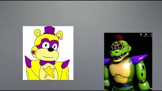 {Fnaf Security breach, animation} ￼Montgomery gator finally found the computer room ￼(short clip)￼