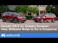 2019 Honda CR-V vs. 2019 Subaru Forester ― Small SUV Comparison & Review