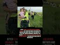 Police Officer Protects Little Girl After Tragic Highway Crash 💔👮 #shorts