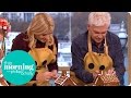 Holly and Phillip go Head to Head Decorating Gingerbread Houses | This Morning