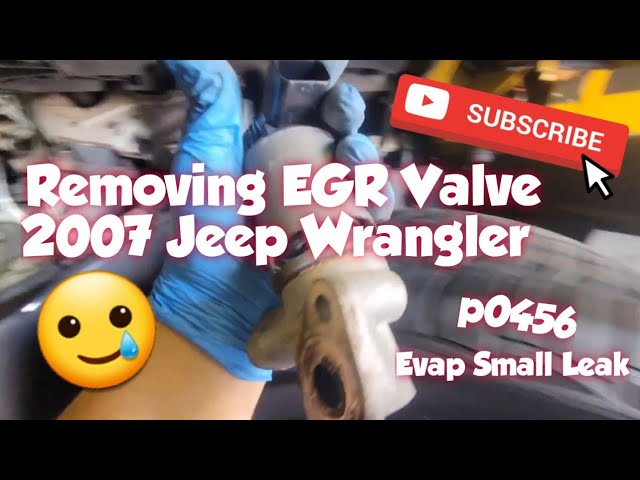 How to: Remove Egr Valve 2007 Jeep Wrangler - YouTube