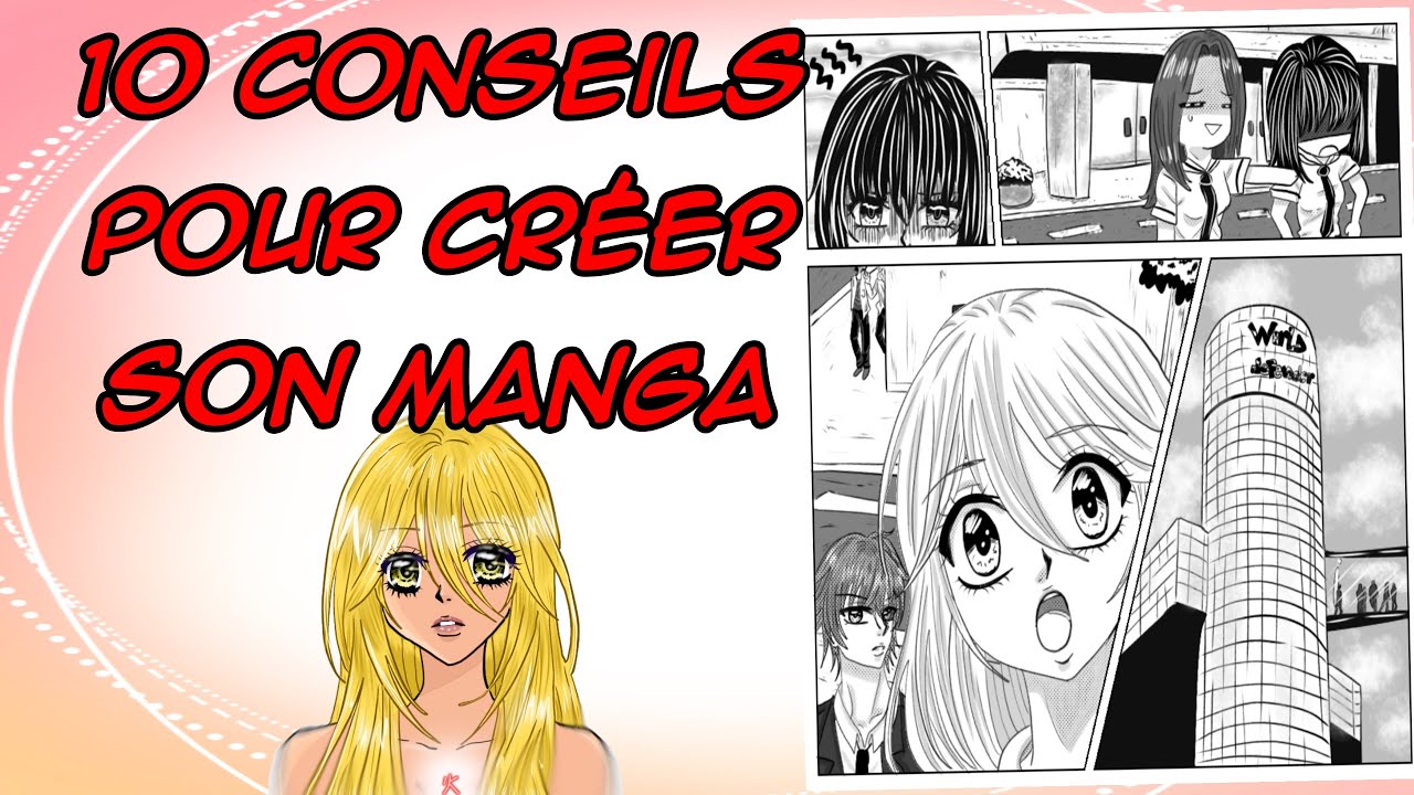 CRÉER UN MANGA ?? DEVENIR MANGAKA - YouTube