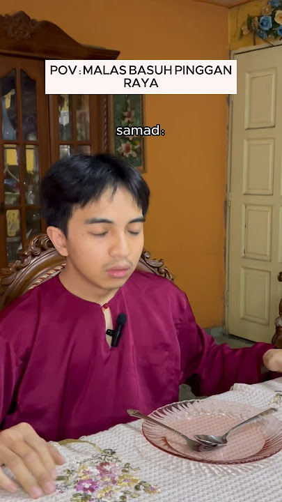 MALAS BASUH PINGGAN RAYA