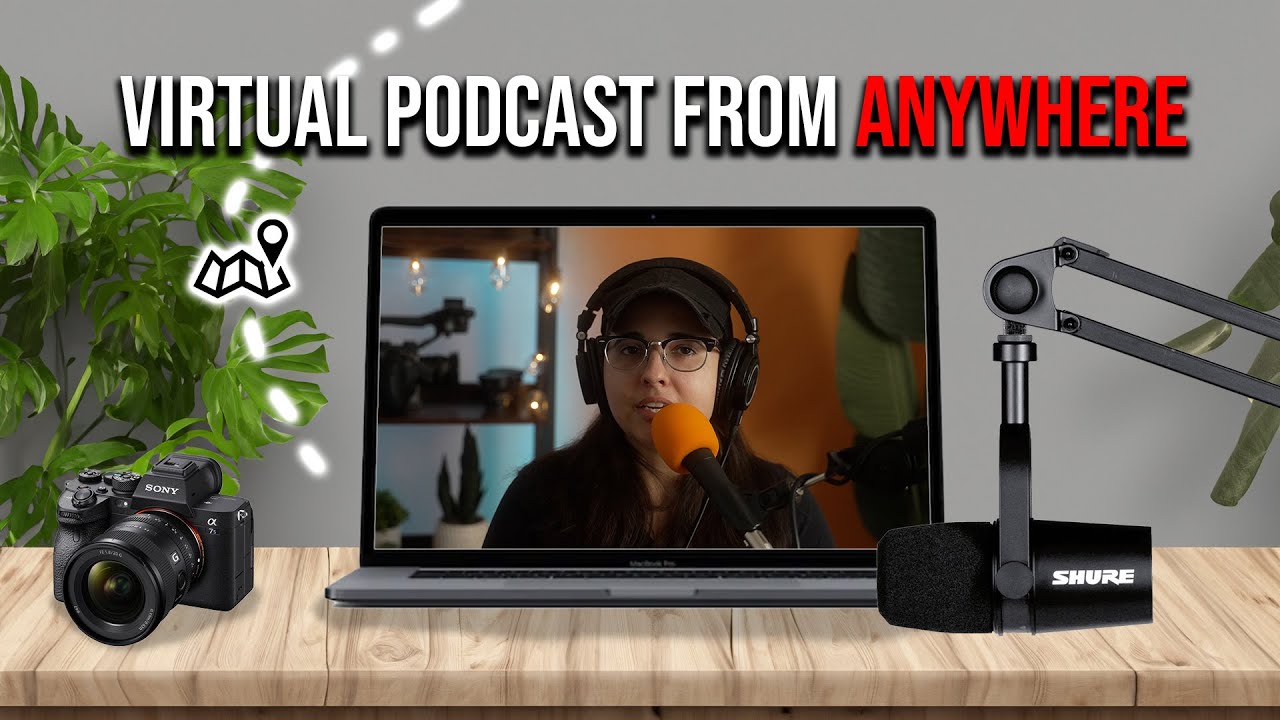 How to Record a Podcast remotely and edit with AI - YouTube