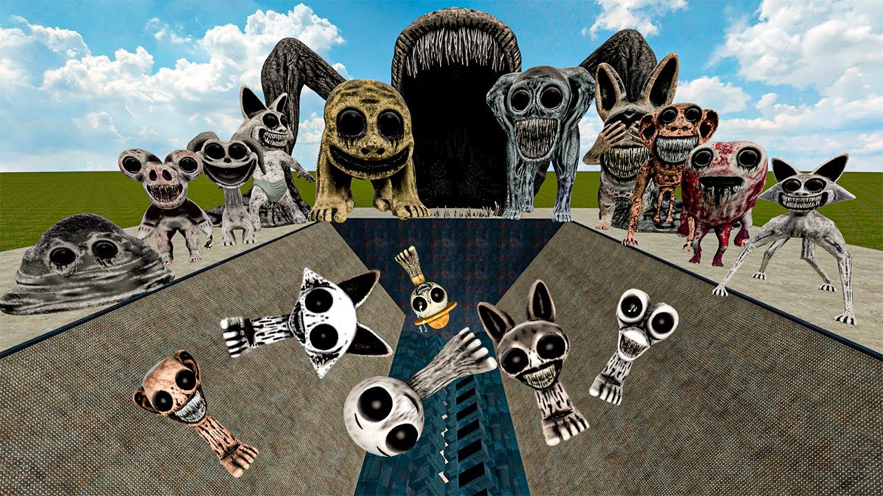 SHREDDER ZOONOMALY INCREDIBOX SPRUNKI SONG FAMILY SPARTAN KICKING in Garry's Mod !