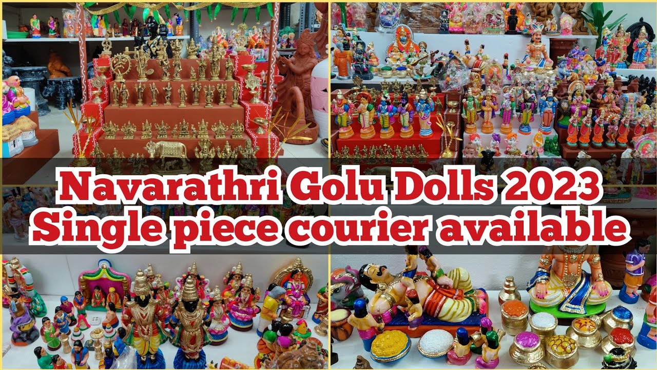 New Navarathri Golu Dolls 2023 Single piece courier & world wide