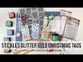 Stickles Glitter Gels Christmas Tags