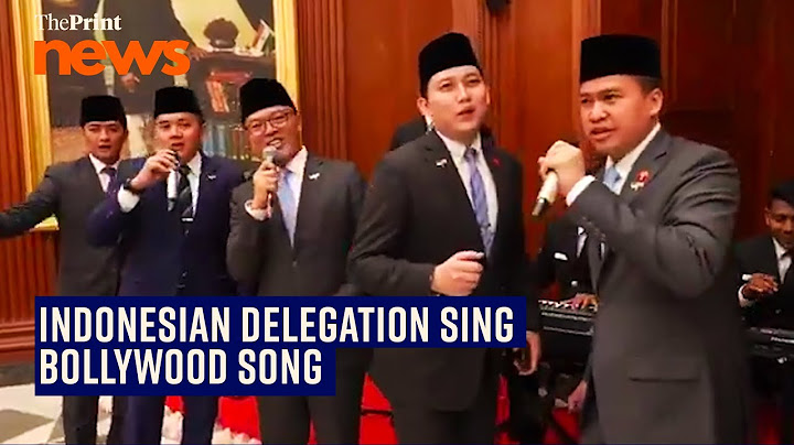 Delegasi Indonesia menyanyikan lagu Bollywood pada jamuan makan Presiden Murmu untuk Prez Prabowo Subianto