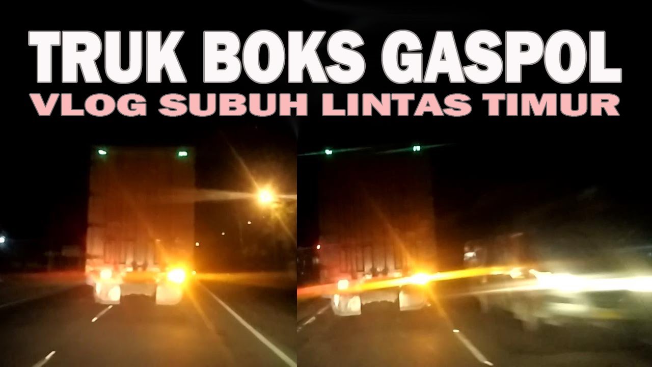 DIKEJAR MALAH GASPOL TRUK  BOKS BESAR  DI  LINTAS SUMATERA 