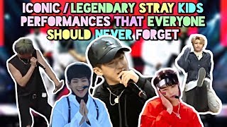 iconic/legendary stray kids performances that everyone should not forget