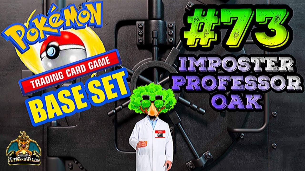 Pokemon Base Set #73 Imposter Professor Oak | Card Vault Pokemon Base Set #73 Imposter Professor Oak | Card Vault