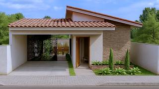Casa com planta diferente | COM VARANDA E PISCINA |