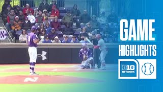 Indiana at Northwestern | HIGHLIGHTS | Big Ten Baseball | 05/02/2026
