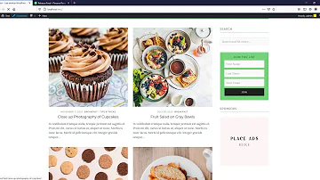 Rebecca WordPress Theme   Setup Food Demo