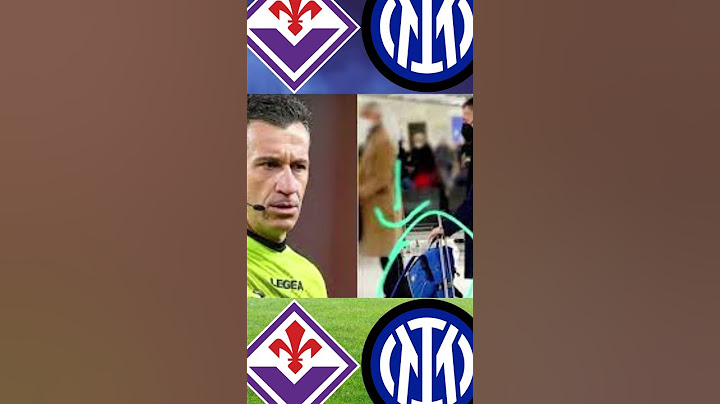 SHOCK FIORENTINA-INTER. ECCO CHI HANNO MANDATO. SI è SCOPERTO CHE HA... #shorts