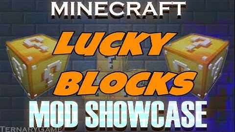 LUCKY BLOCKS | Minecraft Mod Showcase (1.19.2)