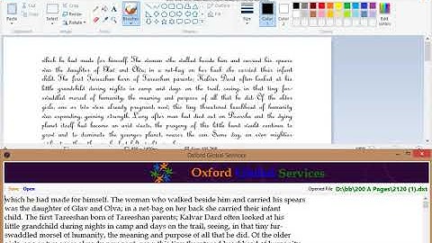IMAGE TO TEXT .DXT OGS NOTEPAD