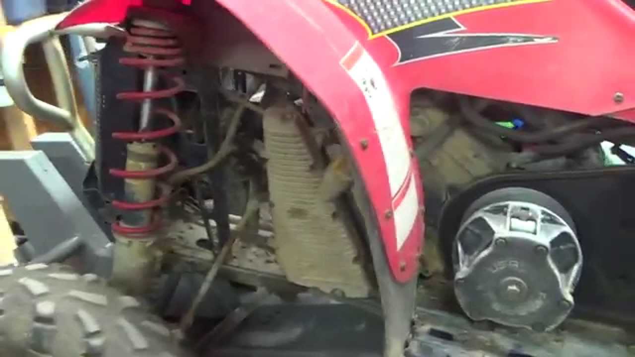 Polaris Scrambler 500 2x4 Tie Rod Setup Youtube