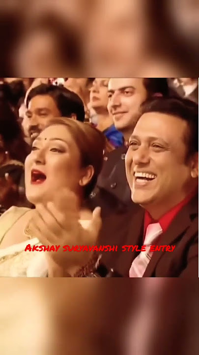 Akshay Kumar Suryavanshi style entry in award show #shorts #youtubeshorts #akshay #govinda #kiaraa