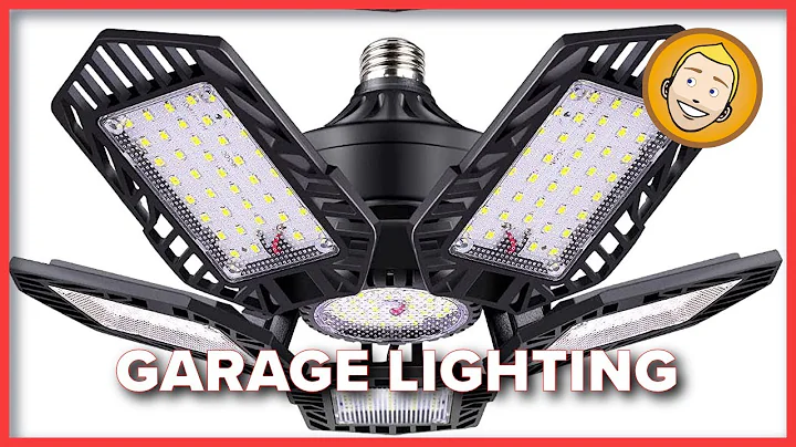 Garage Light Bulb Upgrade  |  Huge Light Improvement!