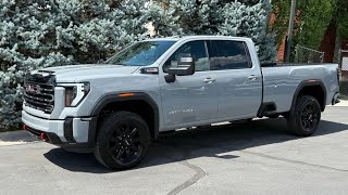 2025 GMC Sierra 2500HD AT4 Thunderstorm Gray Long Bed Walkaround (SOLD)