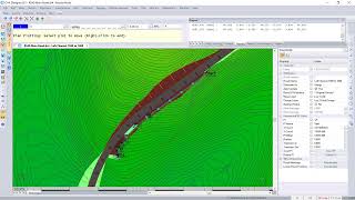 Civil Designer software FAQ - Road Side Drain with independent alignments (8/8)