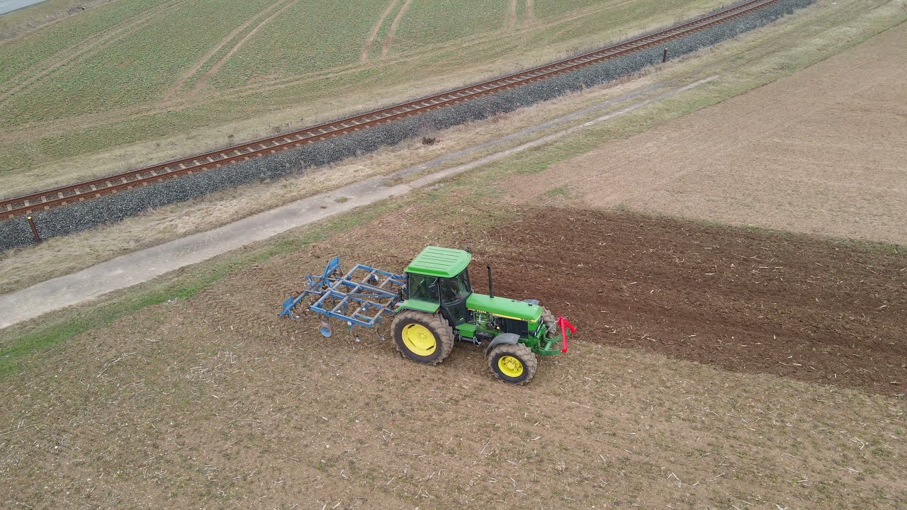 Saisonstart mit John Deere POWER! Frühjahrsarbeiten 2021 | John Deere 3350 und 5820 im Einsatz!