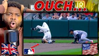 MLB's WORST Injuries Caught on Camera | British Guy Reacts 🇬🇧
