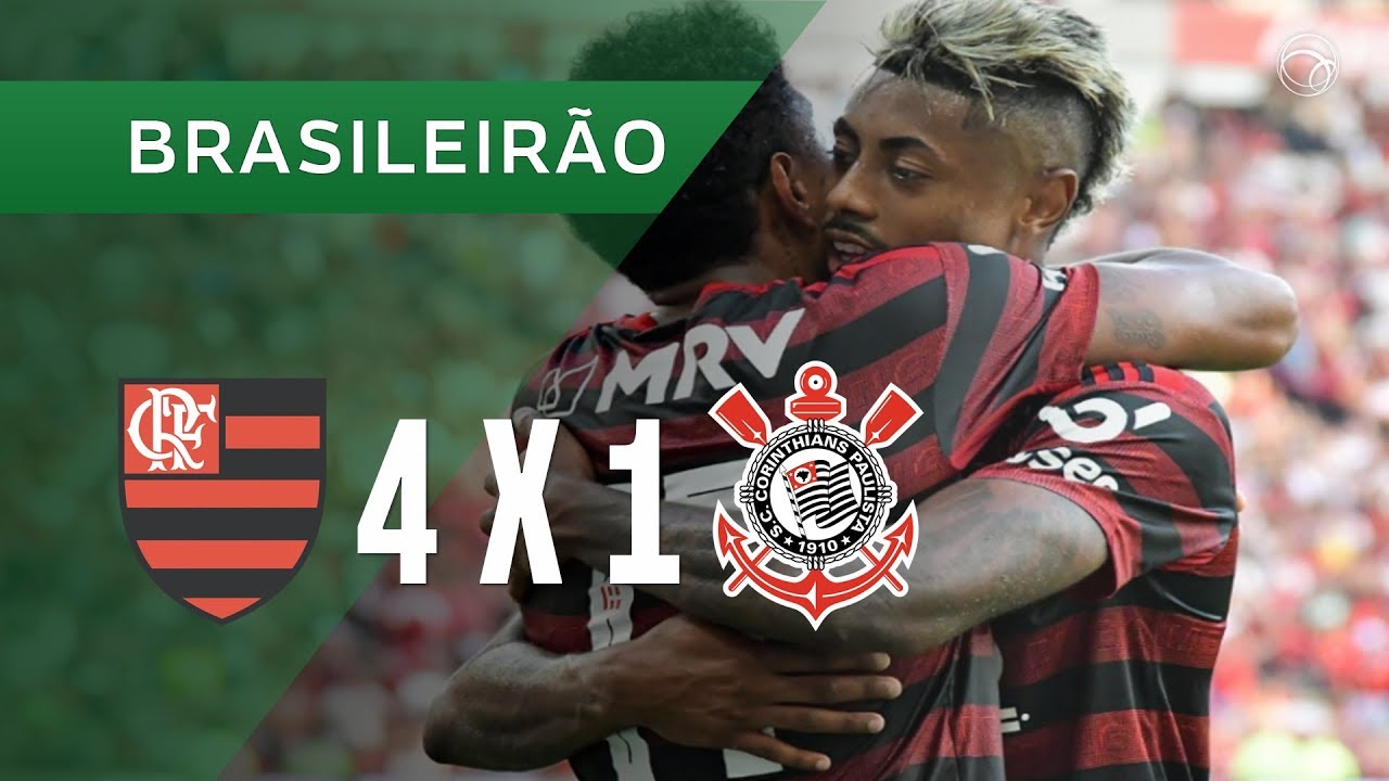 Flamengo 4 X 1 Corinthians Gols 03 11 Campeonato Brasileiro 2019 Youtube