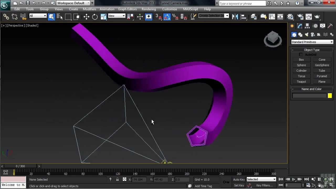 3DS Max 2013 Tutorial | a Camera on Path InfiniteSkills - YouTube