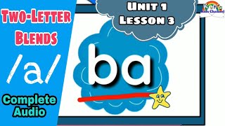 Two-Letter Blends "a" (Complete Audio) | CV Blends | Unit 1 - Lesson 3 screenshot 3